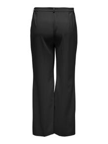 ONLY Curvy straight fit pants -Black - 15315669