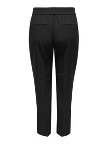 ONLY Pantalones Corte slim Cintura alta Curve -Black - 15315675