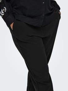 ONLY Pantalons Slim Fit Taille haute Curve -Black - 15315675