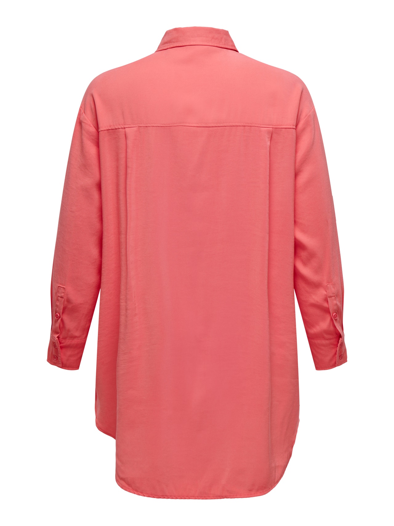 ONLY Long line fit Overhemd kraag Curve Overhemd -Rose of Sharon - 15315682