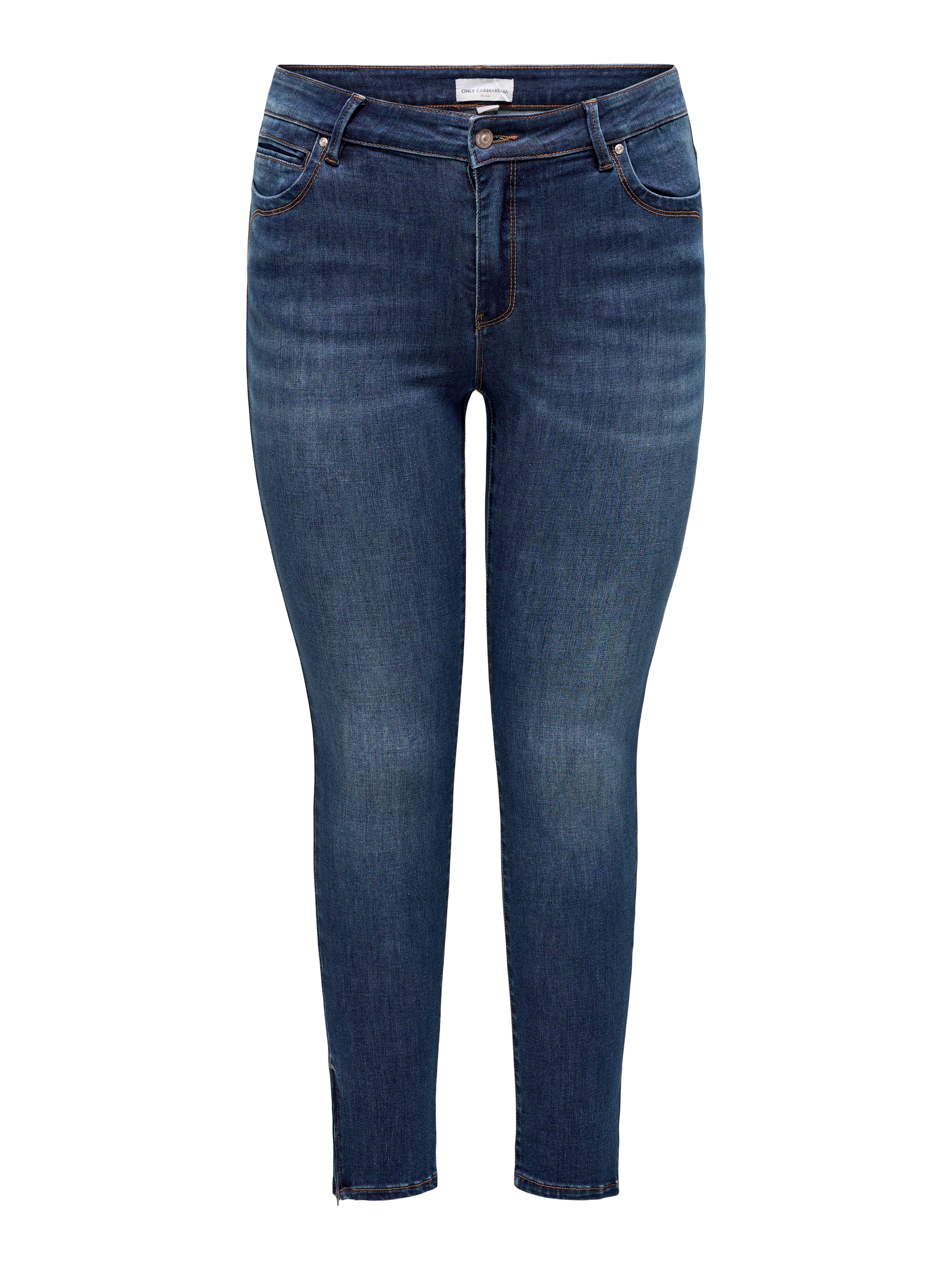 Thumbnail - Carkarla Mittlere Taille Skinny Fit Jeans