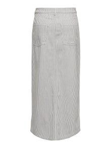 ONLY Lång kjol -White - 15315721