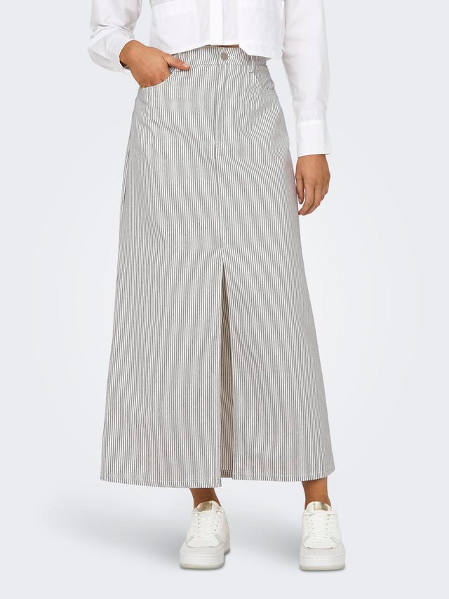 ONLY Maxi skirt with slit - 15315721