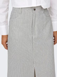 ONLY Maxi skirt with slit -White - 15315721