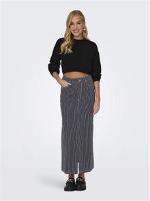 ONLY Maxi skirt with slit -Night Sky - 15315721