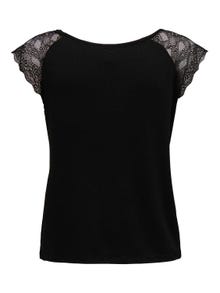 ONLY Lace detailed top -Black - 15315803