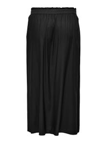 ONLY Curve Lång kjol -Black - 15316019
