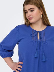 ONLY Curvy mini dress -Dazzling Blue - 15316028