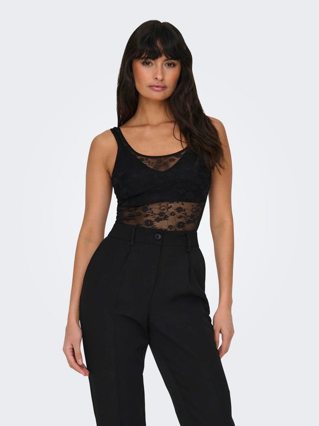 ONLY Wide straps Bodysuit - 15316110