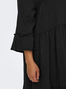 ONLY Curvy mini kjole -Black - 15316132