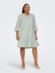 ONLY Curvy mini dress -Subtle Green - 15316132