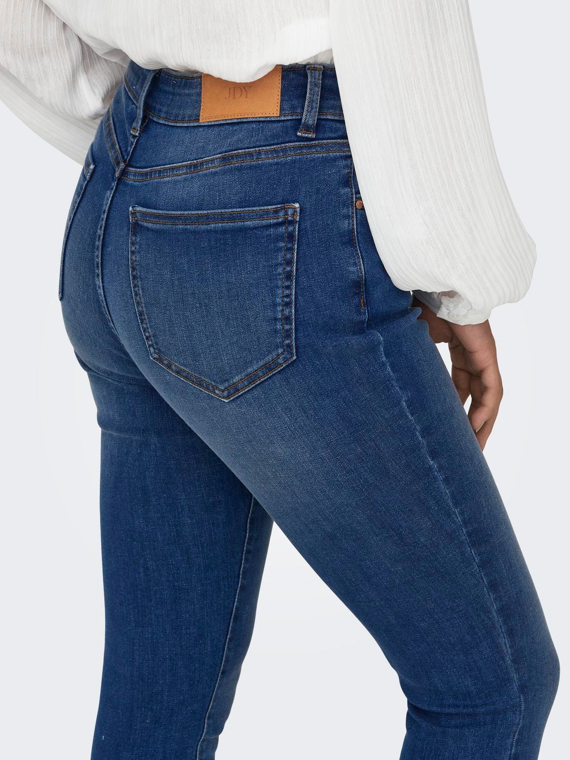 ONLY Skinny fit High waist Jeans -Medium Blue Denim - 15316204
