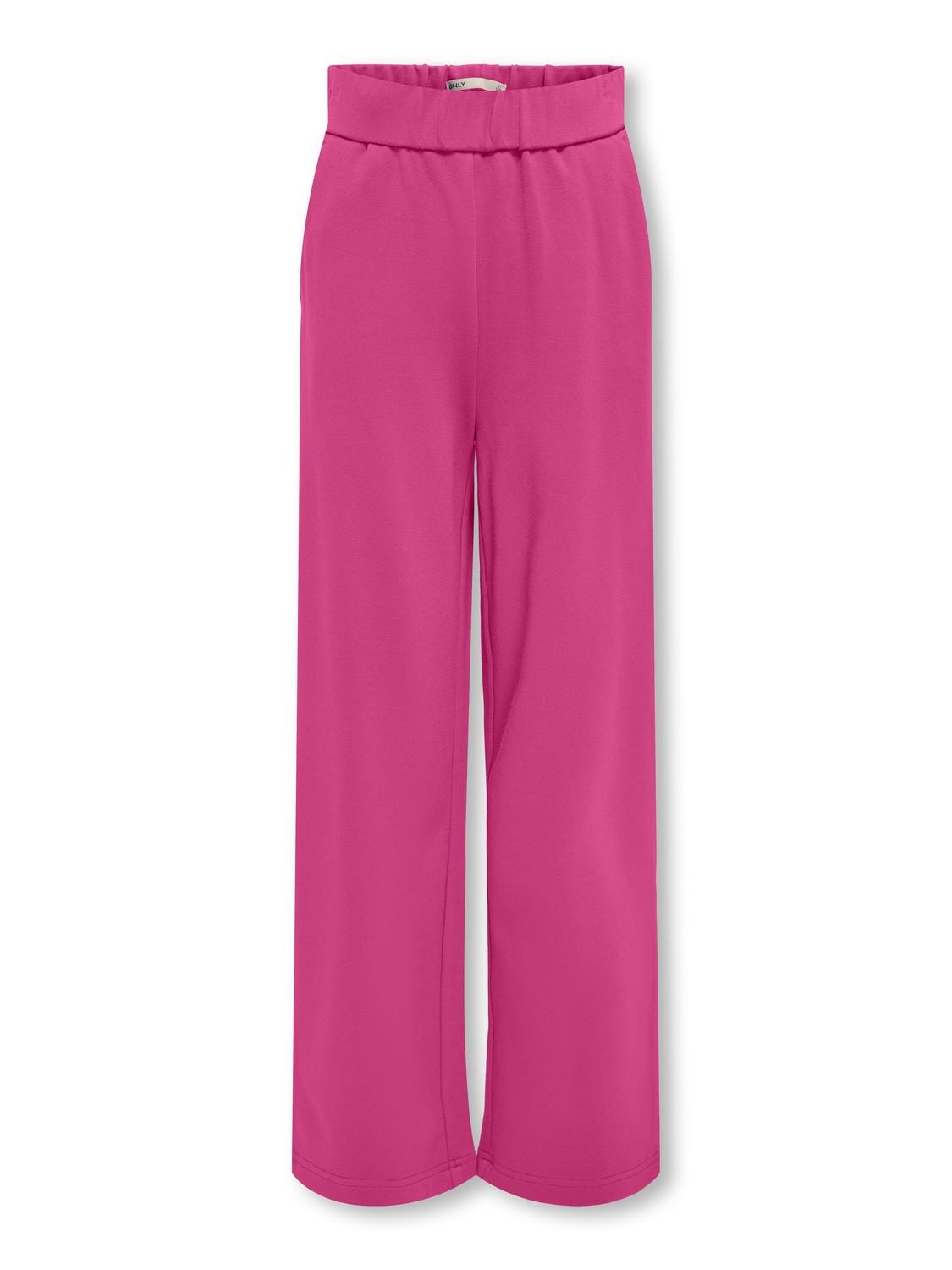 ONLY Pantalons Loose Fit -Raspberry Rose - 15316379