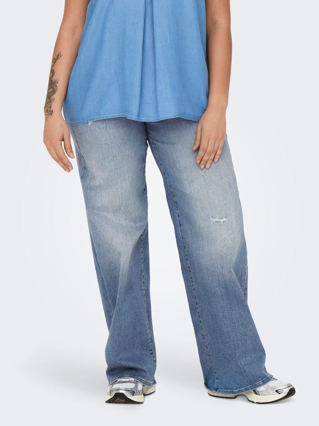 ONLY CARMaya High Waist Wide Jeans - 15316412