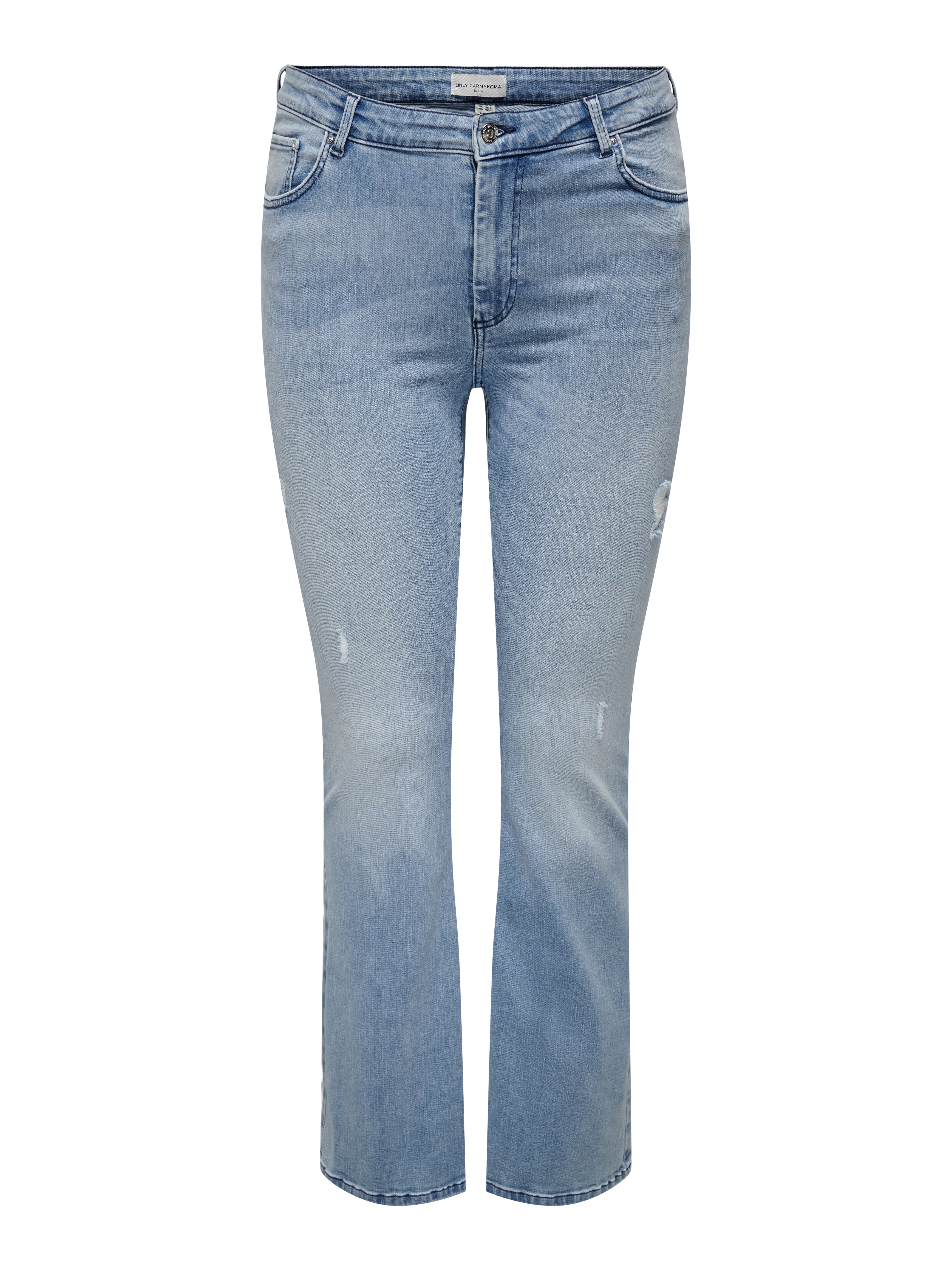 Thumbnail - Carwilly Mittlere Taille Flared Jeans
