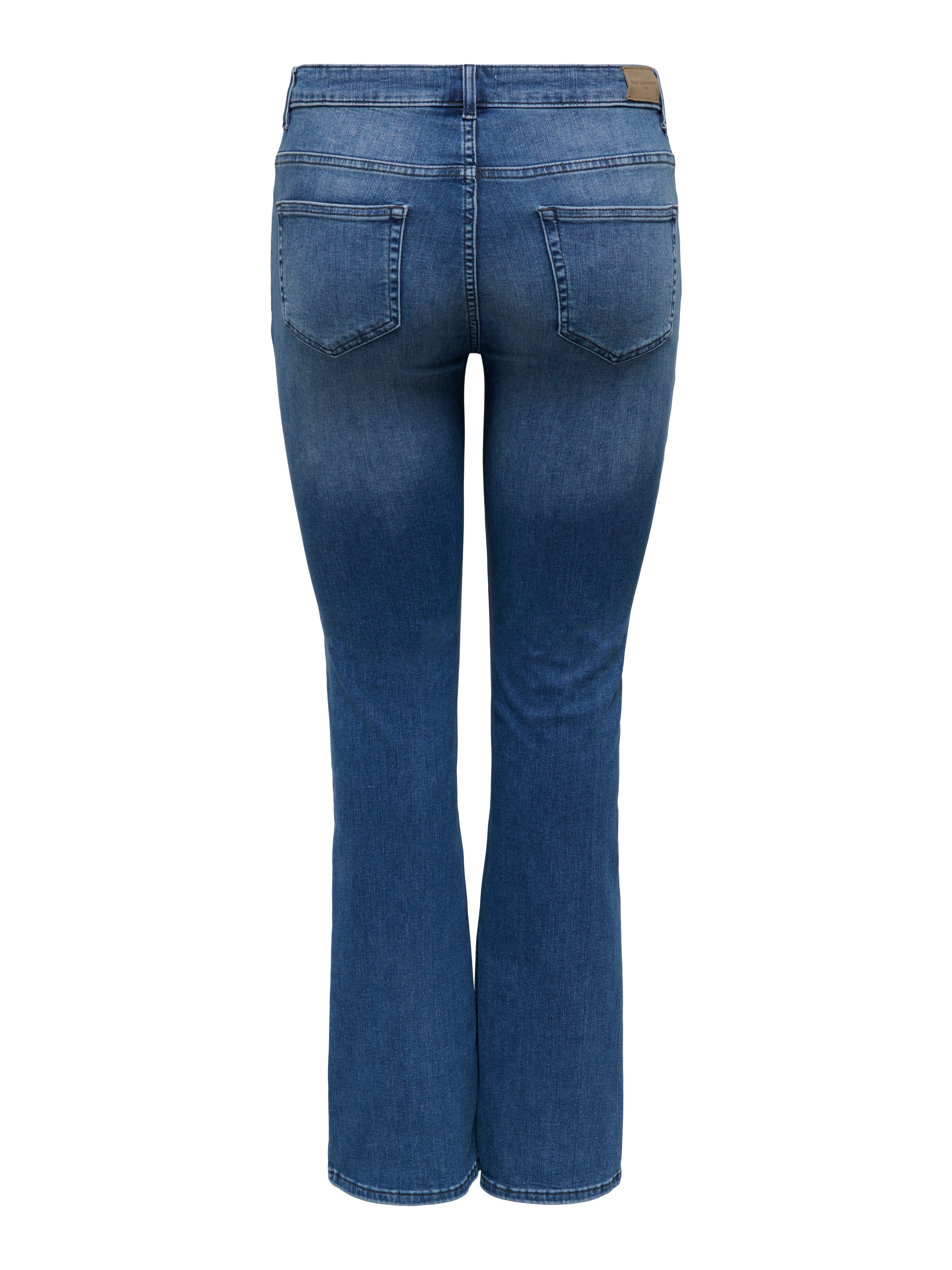 Thumbnail - Carwilly Mittlere Taille Flared Jeans