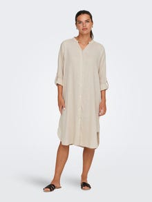 ONLY Tavapärane lõige Kõrge kaelus Pikem kleit -Moonbeam - 15316678