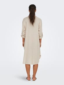ONLY Regular Fit High neck Midi dress -Moonbeam - 15316678