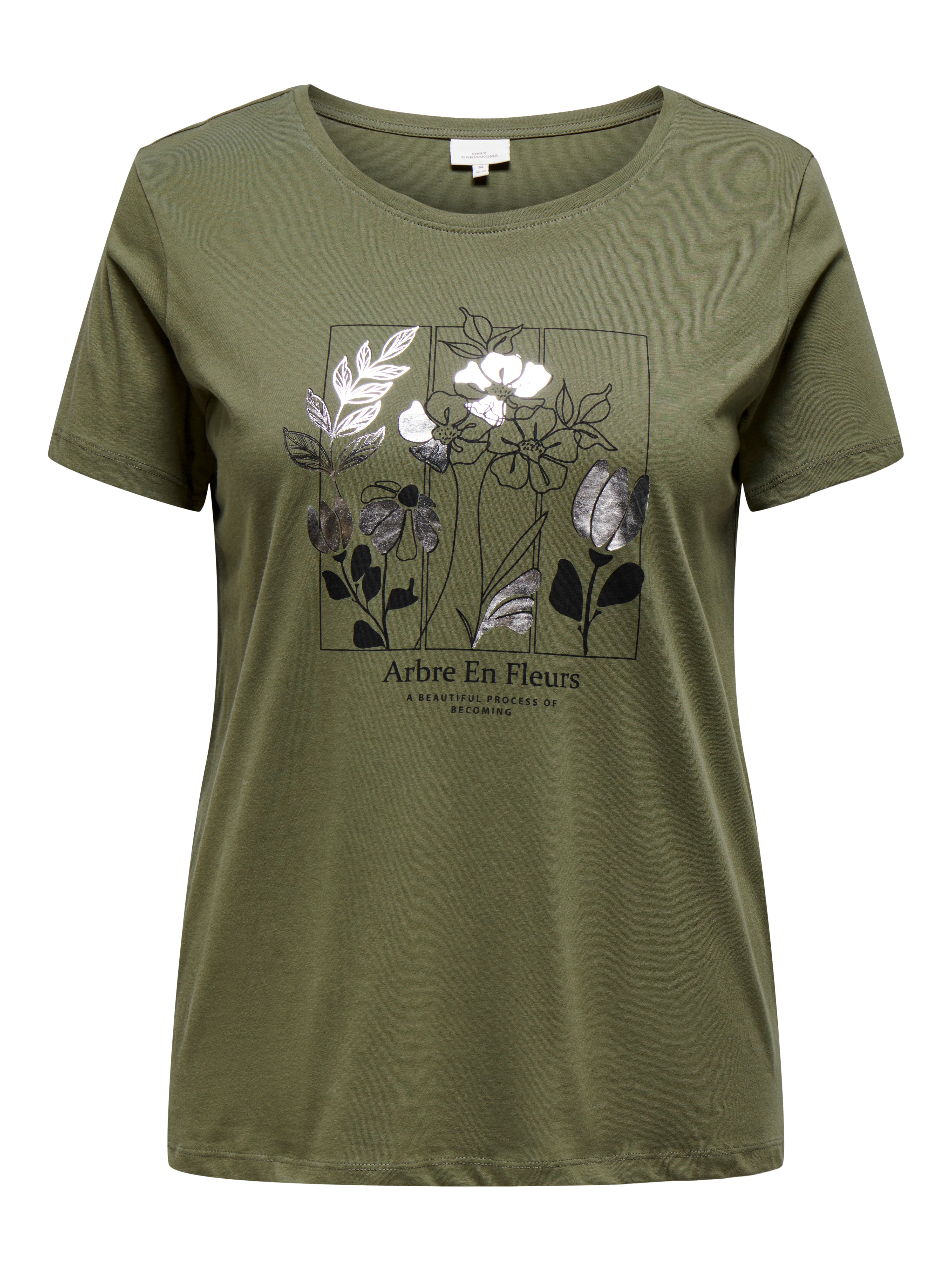 CARFIGGIA T-shirt | Mittelgrün | ONLY®