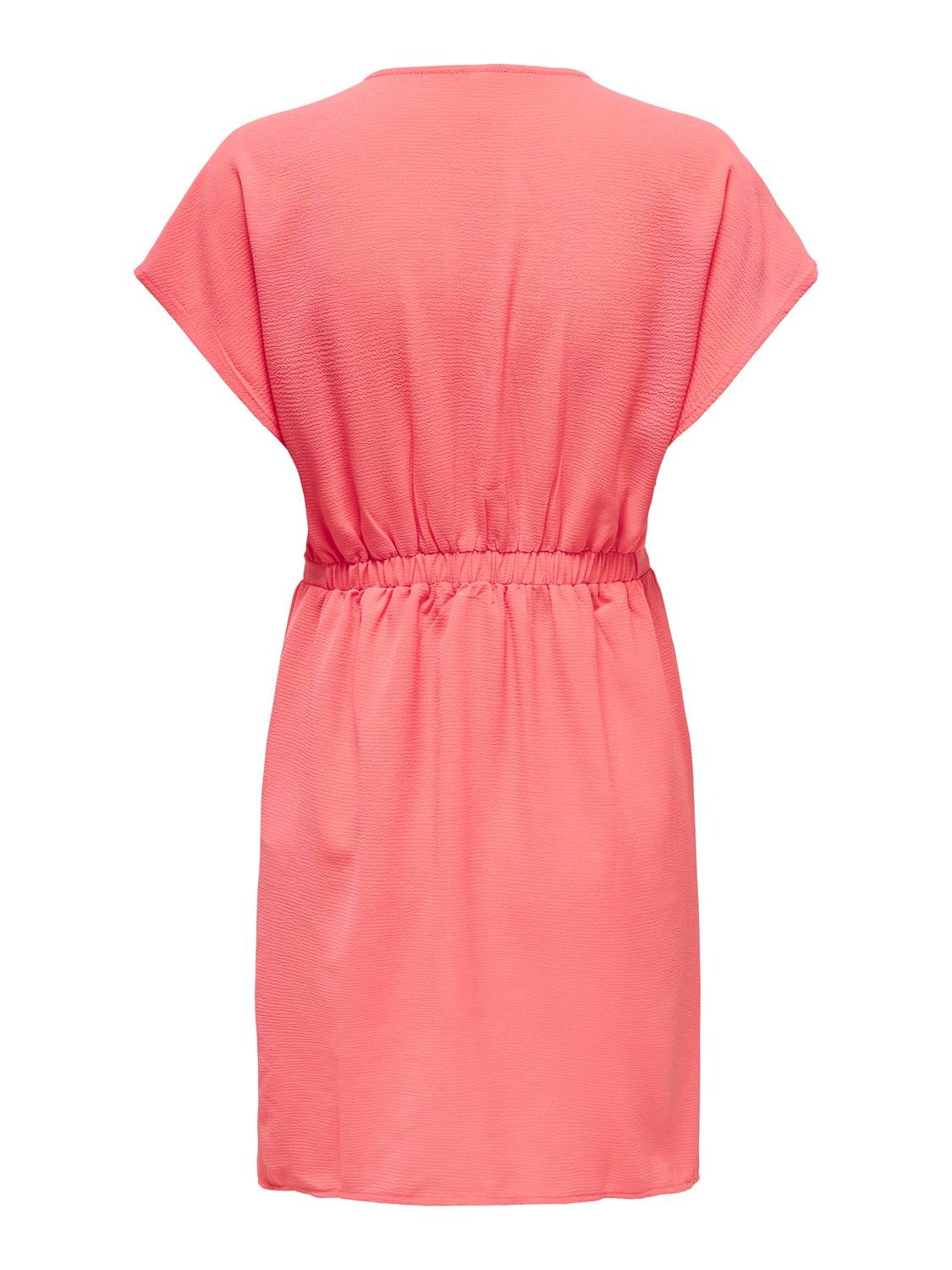 ONLY Mini wrap dress -Rose of Sharon - 15316852