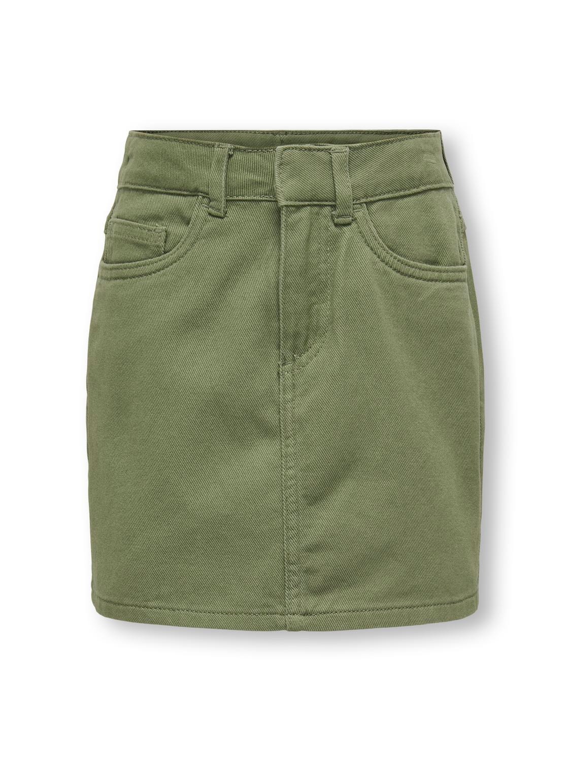 ONLY Mini skirt -Olivine - 15317044