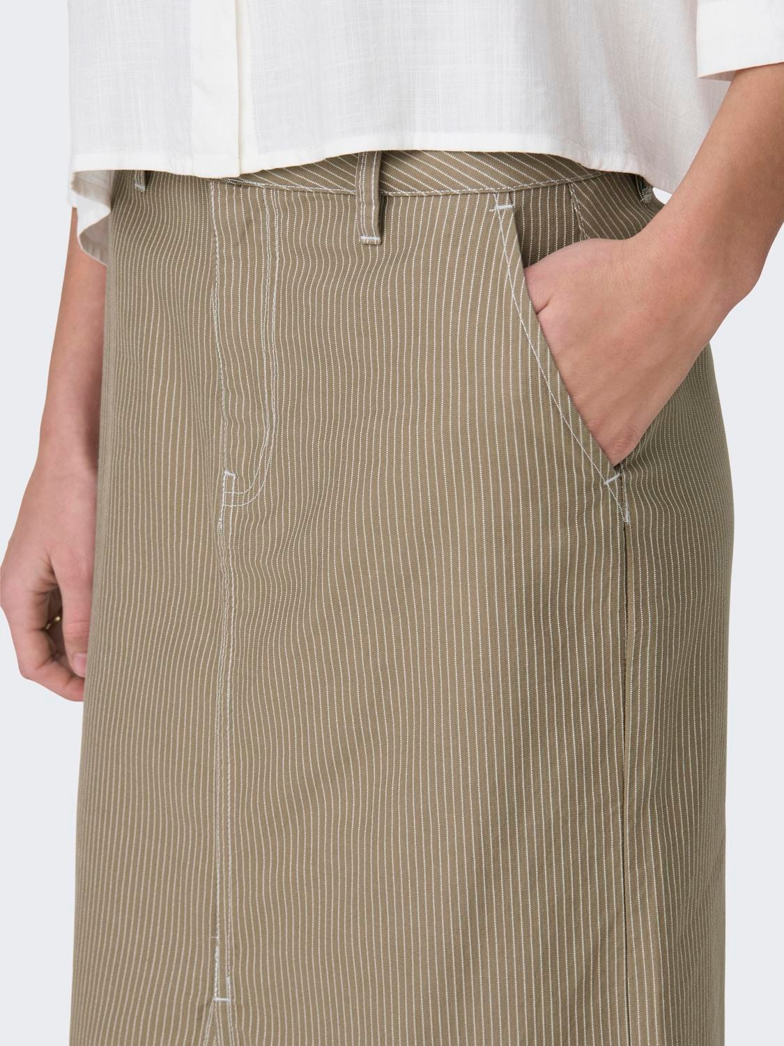 ONLY High waist Short skirt -Tigers Eye - 15317071