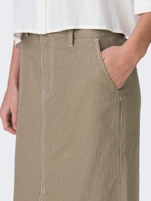 ONLY Maxi denim skirt -Tigers Eye - 15317071