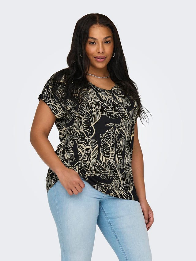 ONLY Curvy viscose top - 15317080