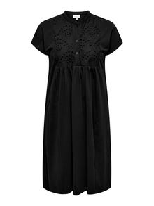 ONLY CARSILLAH Midi dress -Black - 15317092