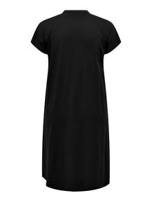 ONLY CARSILLAH Midi dress -Black - 15317092