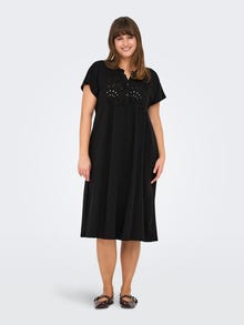 ONLY CARSILLAH Midi dress -Black - 15317092
