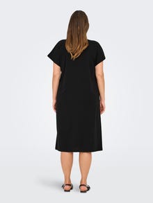 ONLY CARSILLAH Midi dress -Black - 15317092