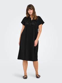 ONLY CARSILLAH Midi dress -Black - 15317092