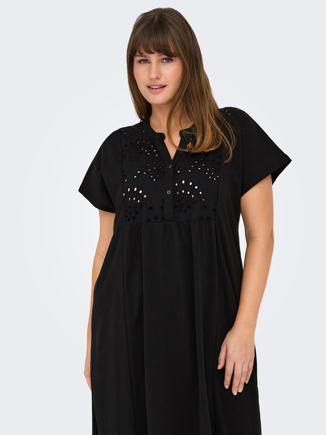 ONLY CARSILLAH Midi dress -Black - 15317092