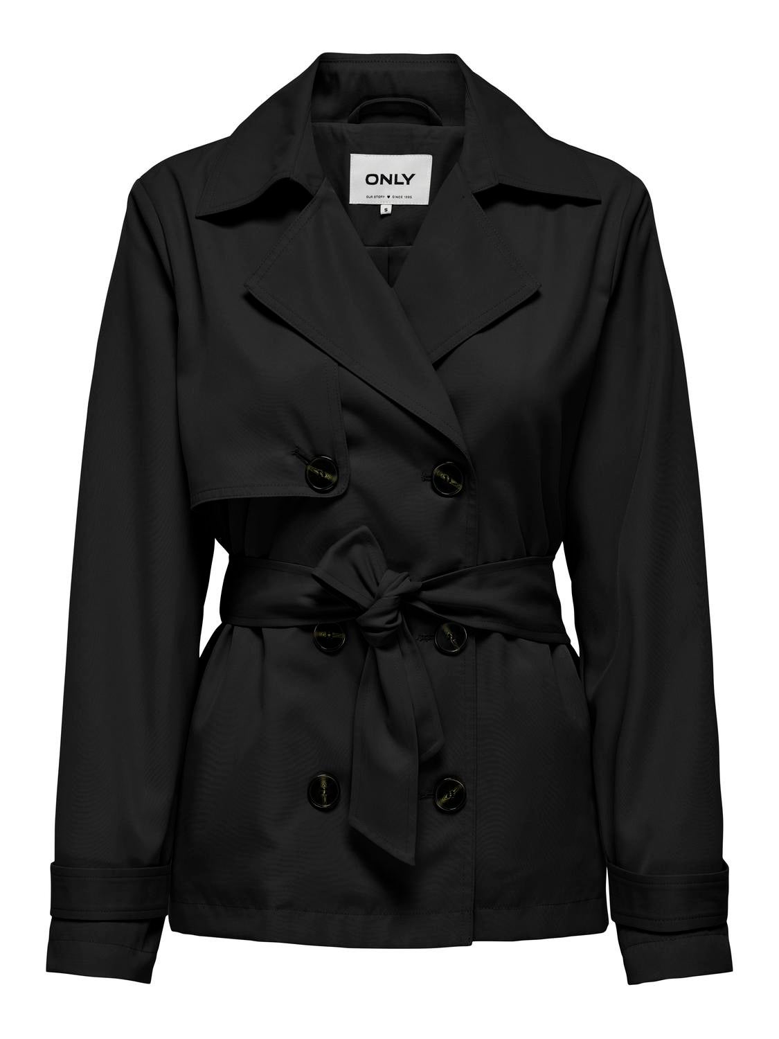 ONLCHLOE Trench coat Black ONLY