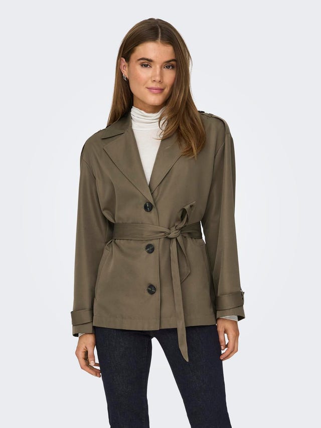 ONLY Short trenchcoat jacket - 15317205