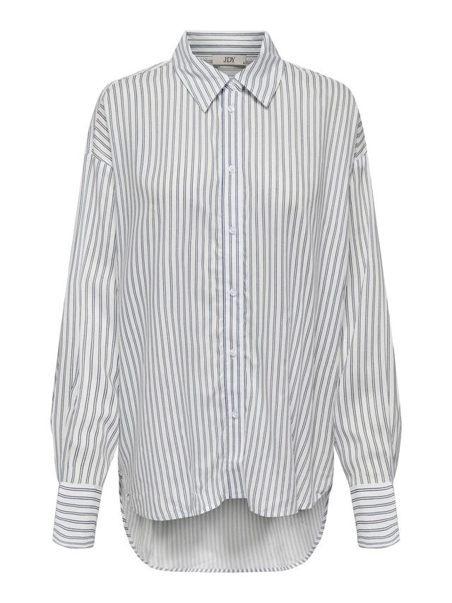 ONLY Oversized fit Overhemd kraag Manchetten met knoop Overhemd - 15317242
