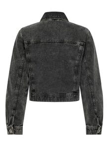 ONLY Short denim jacket -Black - 15317306