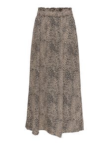 ONLY High waist Midi skirt -Black - 15317335