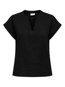 ONLY Top with bell sleeves -Black - 15317398