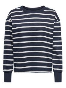 ONLY Sweatshirt with buttons -Sky Captain - 15317470