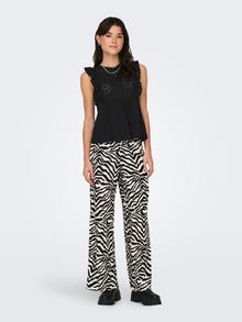 ONLY Pantalons Straight Fit -Eggnog - 15317551