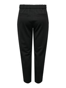 ONLY Tavapärane lõige Keskmine vöökoht Küljelõhikud Püksid -Black - 15317562