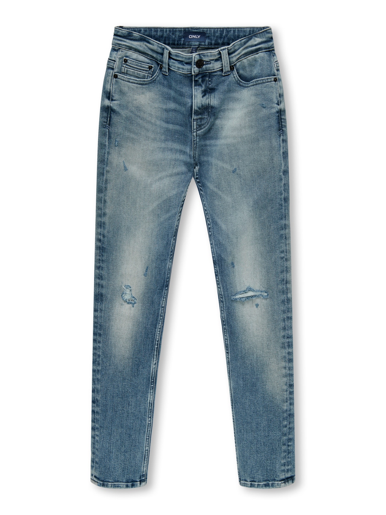 ONLY Avsmalnande slim fit Jeans -Special Bright Blue Denim - 15317578