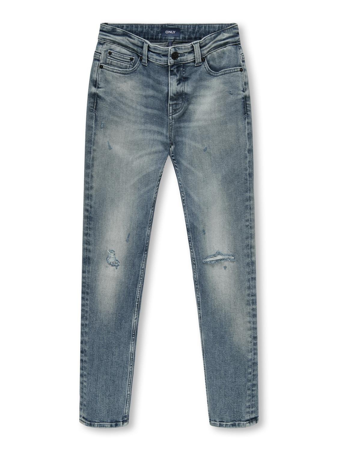 ONLY Verjüngter Slim Fit Jeans -Special Bright Blue Denim - 15317578