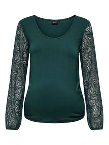 ONLY Mama O-hals top med blonde -Green Gables - 15317599