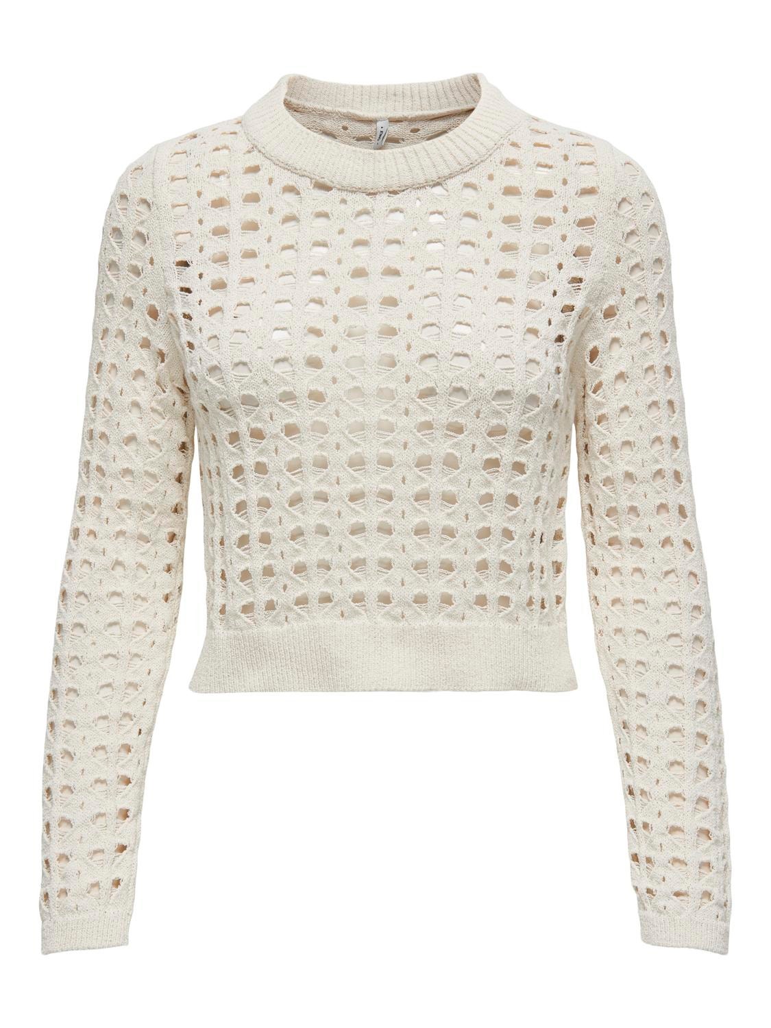 ONLY Pull-overs Col rond -Birch - 15317682