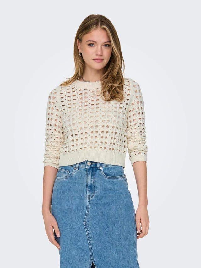 ONLY Cropped knitted top - 15317682