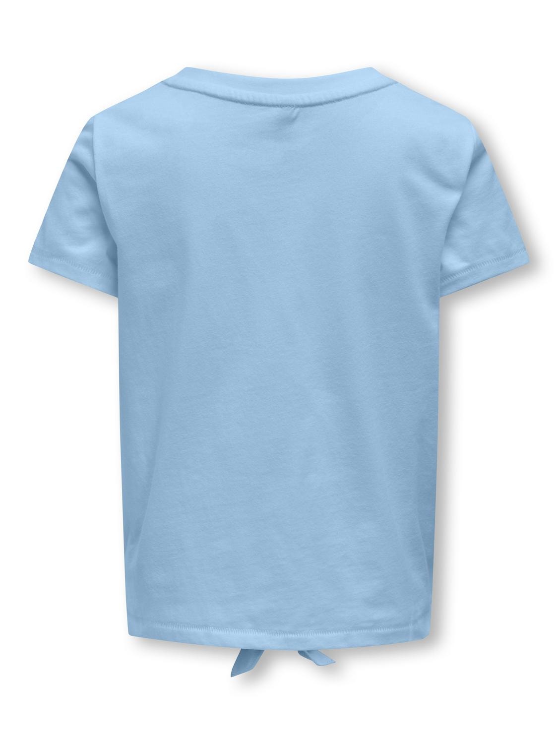 ONLY Normal geschnitten Rundhals T-Shirt -Clear Sky - 15317683