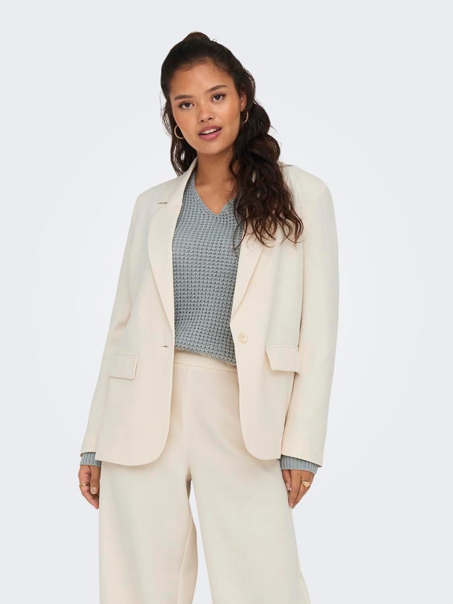 ONLY Blazers Regular Fit Col boutonné - 15317698